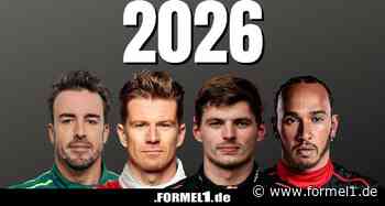 Übersicht: Das sind die Fahrer und Teams der Formel-1-Saison 2026