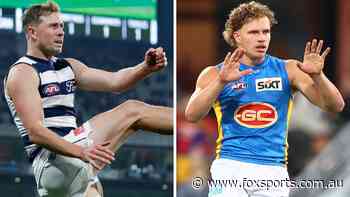 AFL Teams Round 10: Eight changes for top end tussle as Cats miss premiership quartet, Suns rest young guns