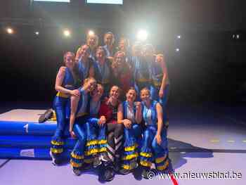 Dancing Queens van SPORTAC86 springen zich tot Vice Belgisch Kampioen