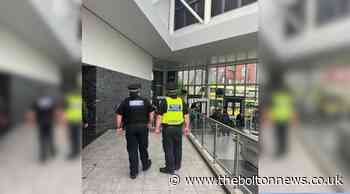 Bolton police sweep bus station for knives in operation