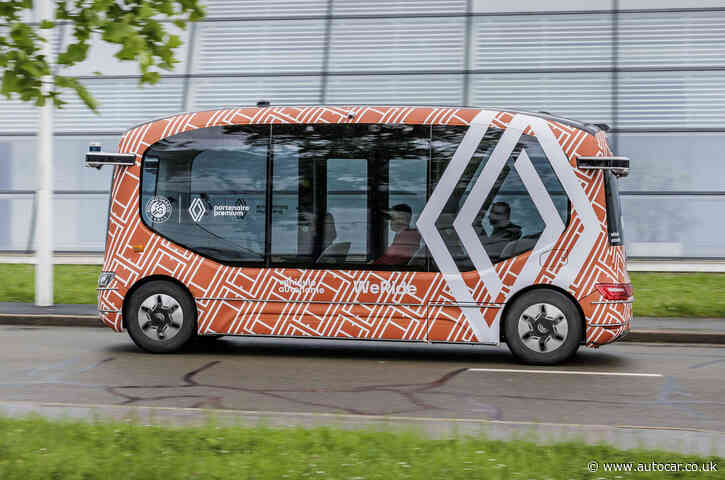 Renault shifts self-driving focus from cars to minibuses