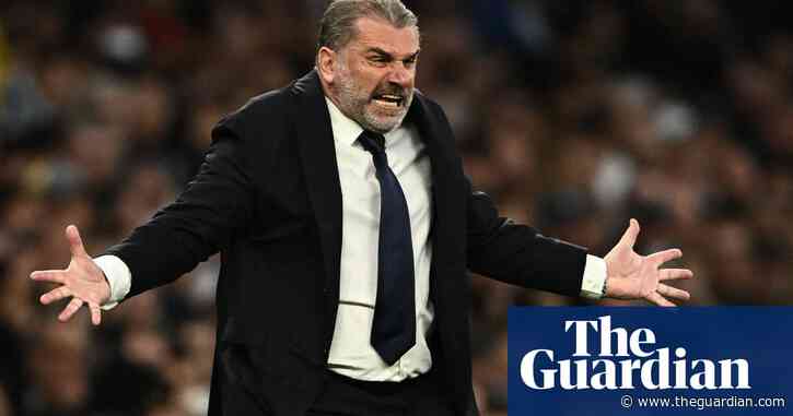 Postecoglou rages at 'fragile foundations' after Spurs fans cheer loss to Manchester City – video