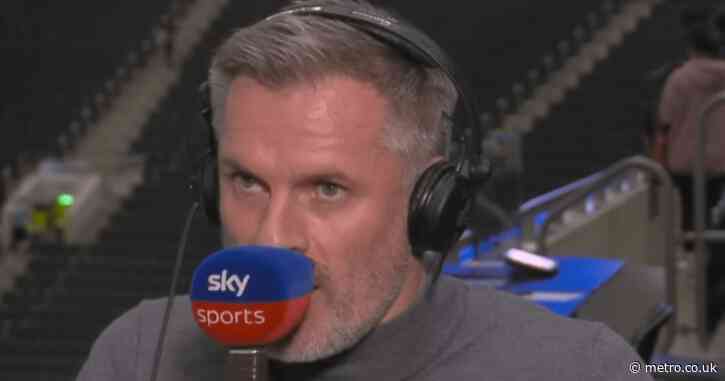 Jamie Carragher aims dig at Arsenal fans after Spurs defeat against Man City