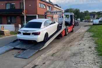 Politie Heusden-Zolder laat BMW takelen van bestuurder met rijverbod