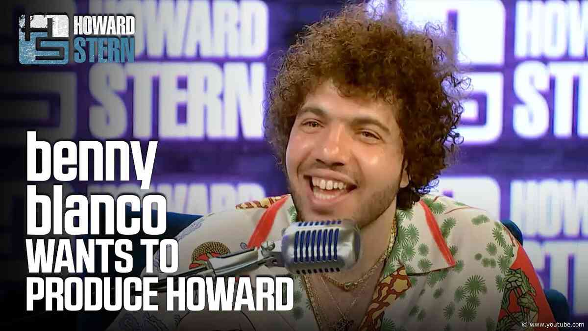 benny blanco Wants to Record a Song With Howard Stern
