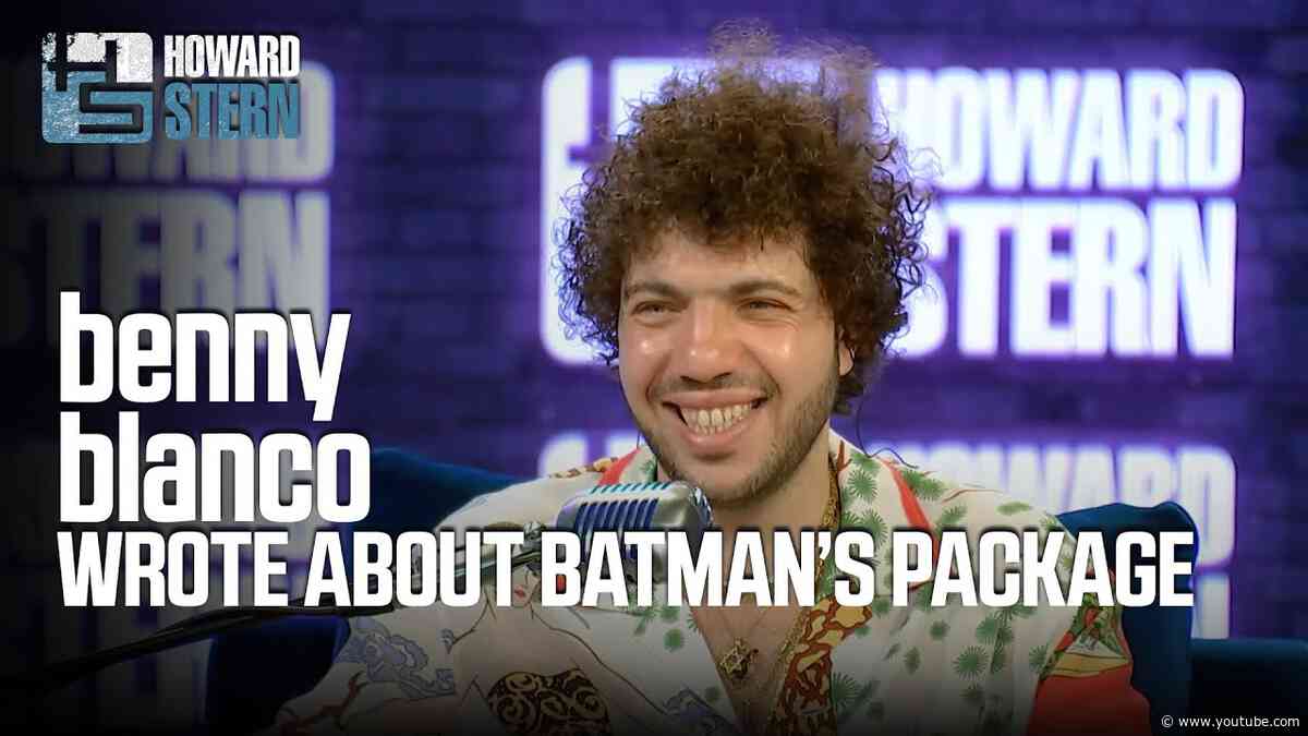 benny blanco Wrote a Song About Batman’s Penis for “The Lego Batman Movie”