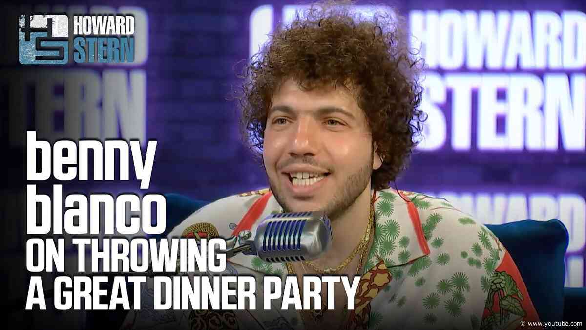 benny blanco Names Who Is On His Dream Dinner Party List