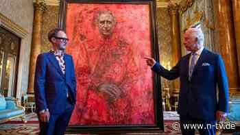 "Er ist ein Tampon": Spott für König Charles' neues Porträt