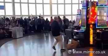 'Dedicated' gambler sprints to Las Vegas airport departure slots seeking one final bet