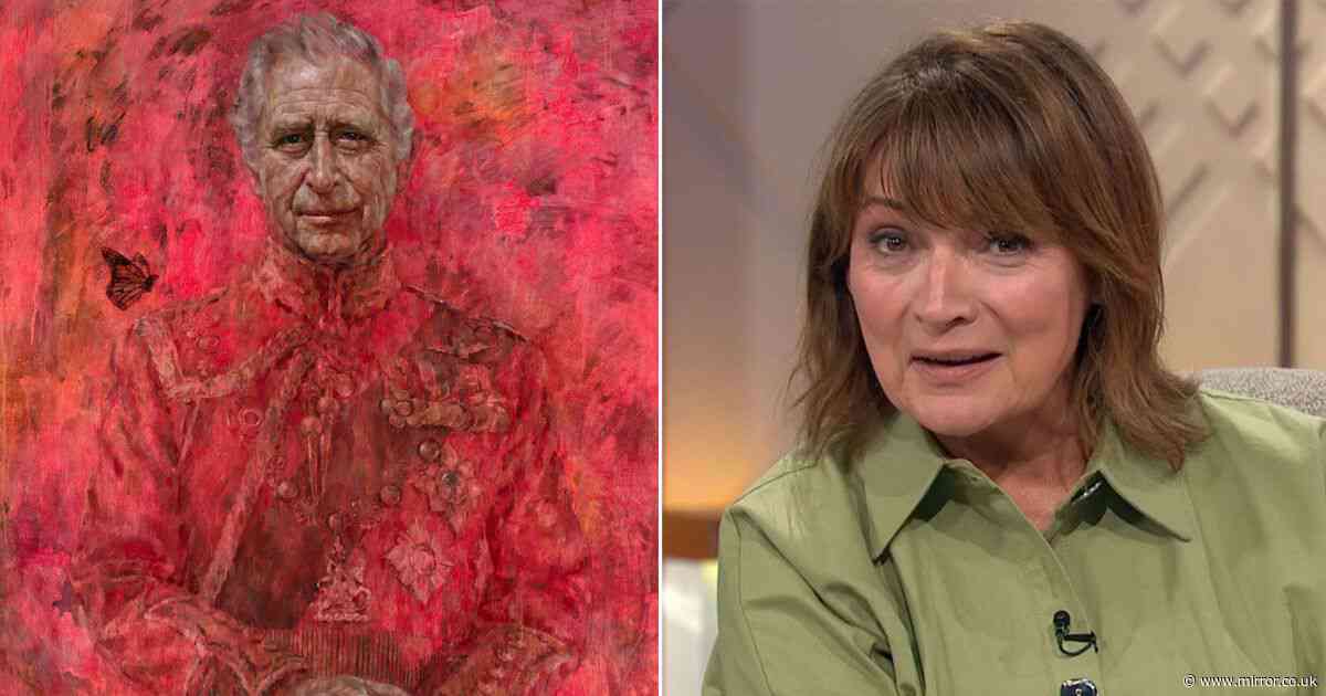 Lorraine Kelly blasts King Charles' 'hellish' new portrait live on air with jaw-dropping critique