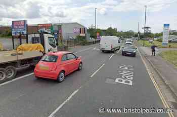 A4 blocked both ways by crash in Bristol
