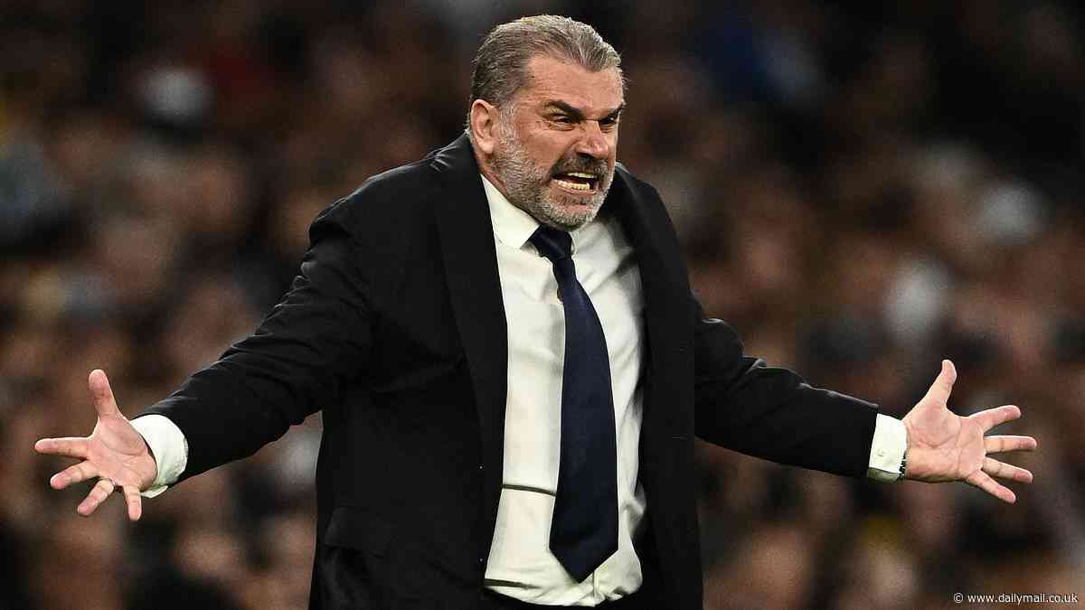 Was Ange Postecoglou RIGHT to slam Tottenham fans cheering for Man City to beat their own team? YOUR COMMENTS as livid Spurs boss lays into club's 'fragile foundations'