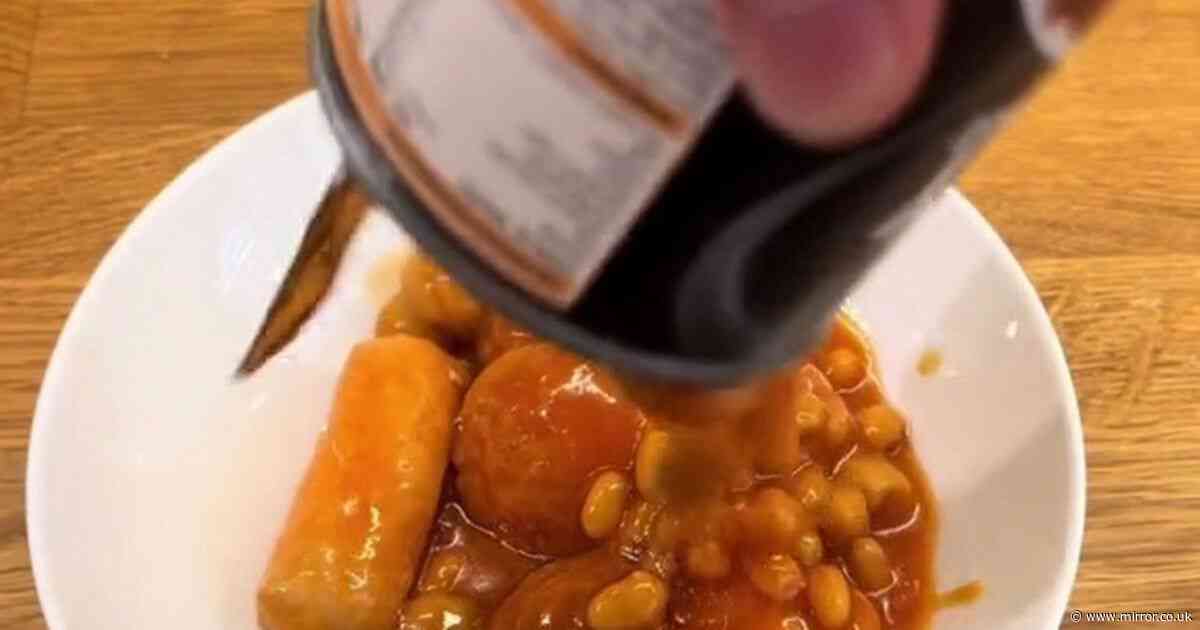 Man hunting for Britain's most 'dismal' dinner stunned by 'all day breakfast' in a can