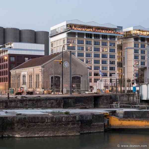 Vestiges of industry inform hotel complex on former factory site in Bordeaux