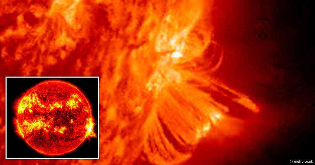 The Sun just launched its strongest flare in a decade and scientists have a warning for Earth