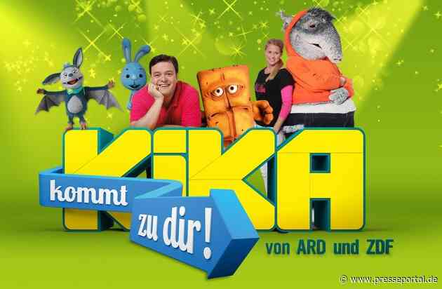 Treffen der Lieblingsstars: "KiKA kommt zu dir!" / KiKA unterwegs auf Familien-Events vom 20. Mai bis 4. Oktober 2024