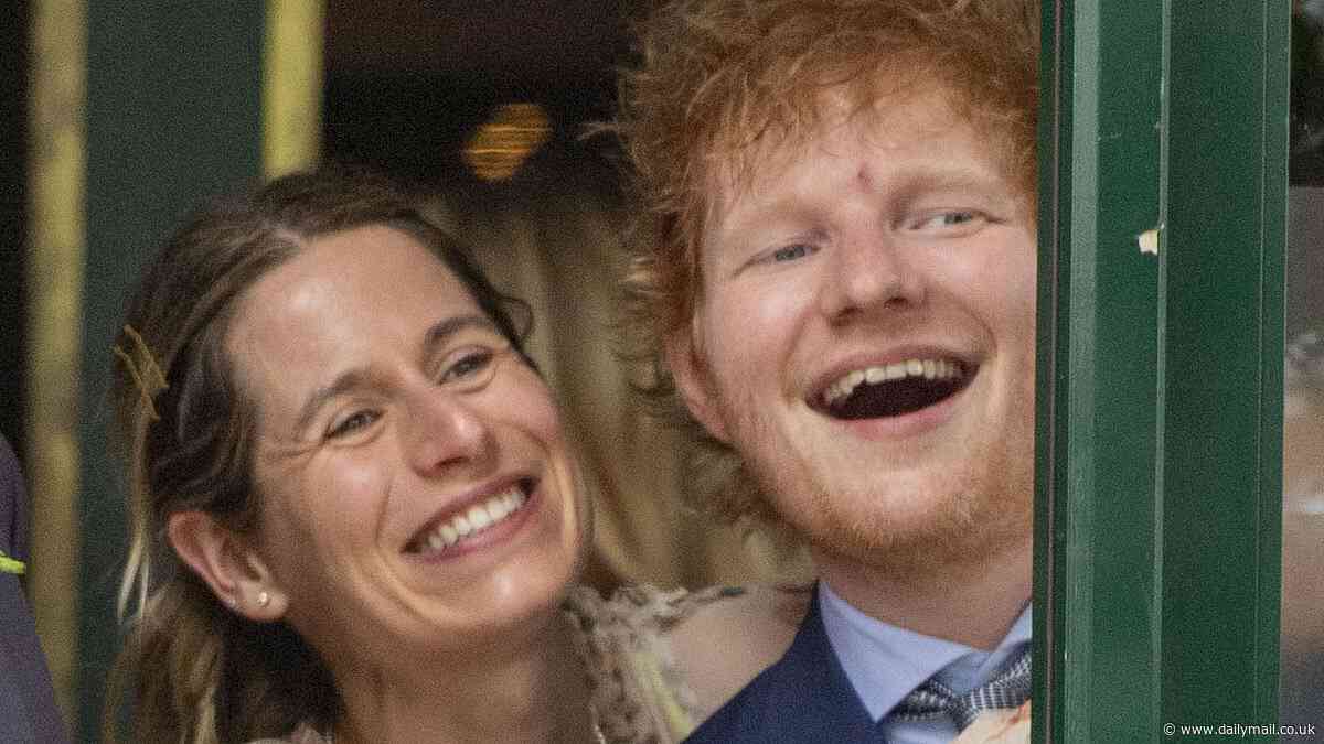 Ed Sheeran and his wife Cherry Seaborn dress to party as they host daughter Jupiter Seaborn's 2nd birthday at singer's London pub