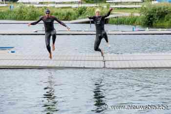 Eerste editie openwaterzwemmen op Hazewinkel lokt meer dan 120 deelnemers
