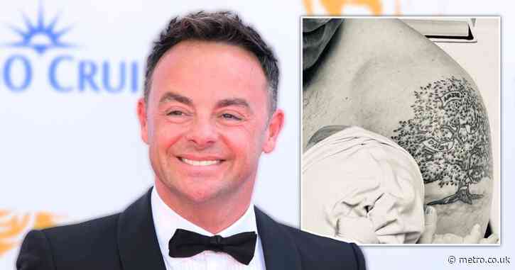Ant McPartlin’s tattoos explained after tribute to stepdaughters in baby announcement