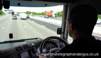 Police operation in HGV on West Yorkshire's motorways