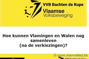 Verkiezingsdebat in VVB: “Hoe kunnen Vlamingen en Walen nog samenleven?”