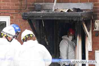 Fire deaths suspect staying in hospital until fit to to be spoken to – police
