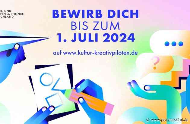 Kreative Unternehmer*innen aufgepasst - im Namen der Bundesregierung suchen wir die Kultur- und Kreativpilot*innen Deutschland 2024/25!