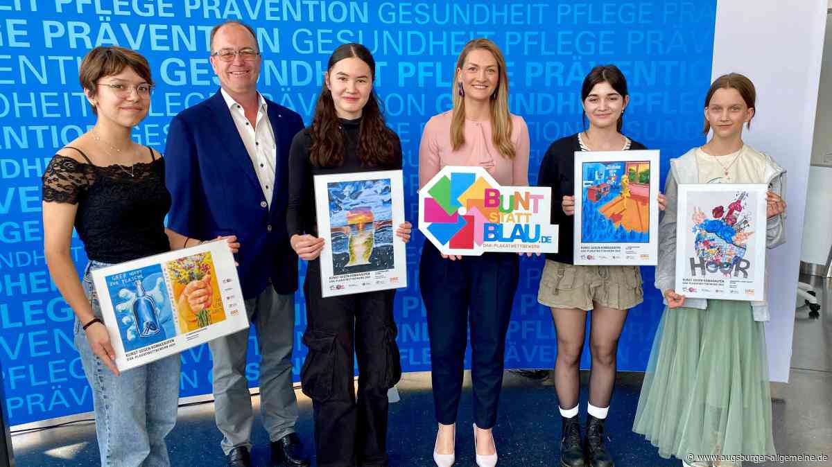 Drei Landsberger Schülerinnen bei Plakatwettbewerb siegreich