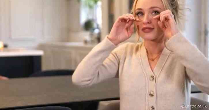 Jorgie Porter in tears as she opens up on almost dying during loss of quadruplets