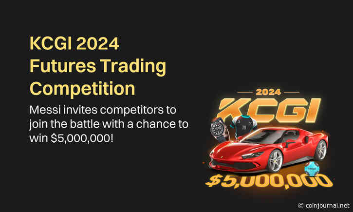 Bitget Presents KCGI 2024: The Ultimate Crypto Trading Tournament with a Prize Pool of Ferrari, Messi-signed merch, and $5 Million USDT