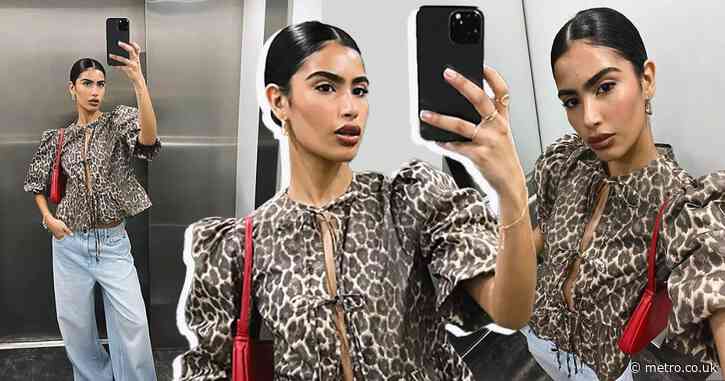 Shoppers rush to get their hands on leopard print top that ‘looks more expensive than it is’