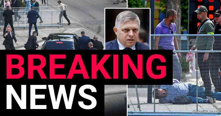 Slovakian Prime Minister shot and injured outside Culture Ministry after cabinet meeting