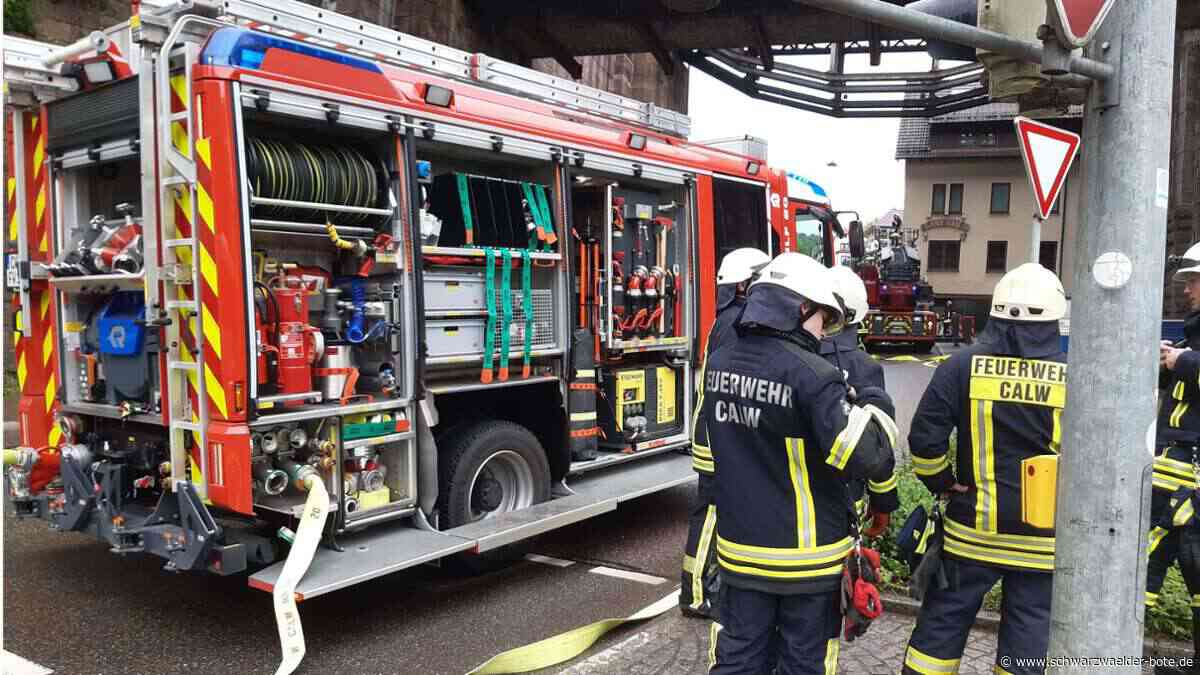 Verkehrs-Chaos in Calw: Brücke am Adlereck brennt – wegen Grill-Party?