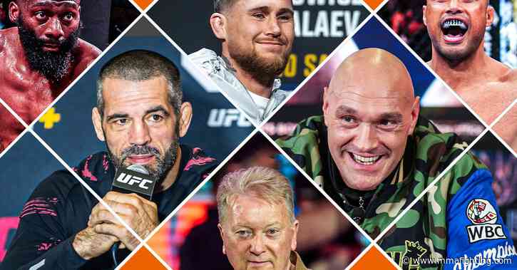 The MMA Hour with Tyson Fury, Darren Till, Cedric Doumbe, Frank Warren, Matt Brown, Carlos Ulberg, and more at 1 p.m. ET