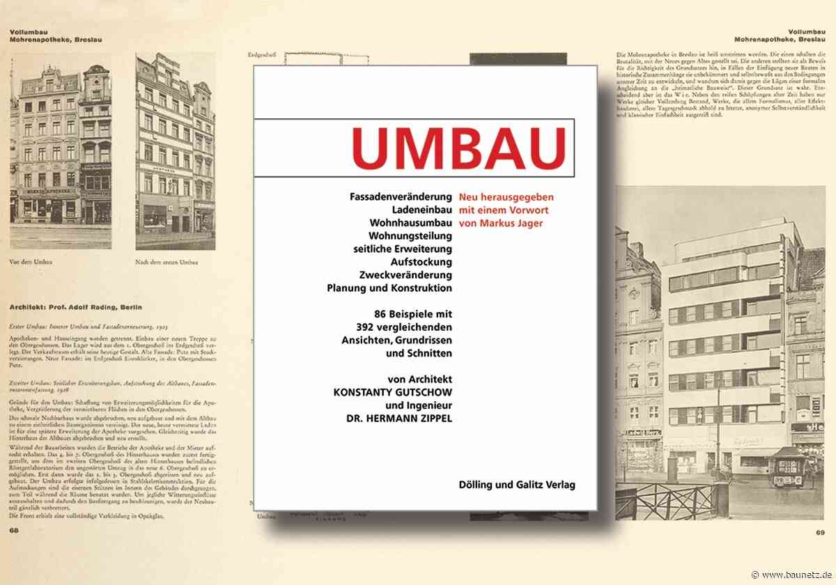 Buchtipp: Potenziale und Irrwege - Reprint des Buchs „Umbau“ von 1932
