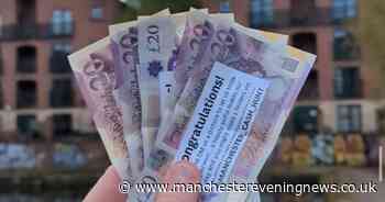 "Thanks for the petrol money!": The social media treasure hunt leaving free cash around Manchester