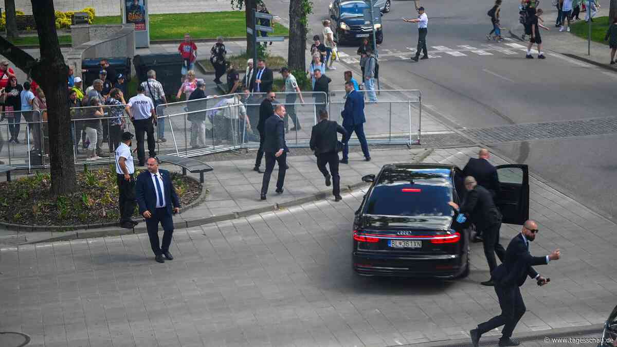 Slowakischer Regierungschef Fico angeschossen
