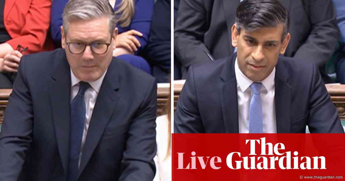 Labour claims Sunak misled MPs when he said dangerous prisoners not included in early release scheme – UK politics live