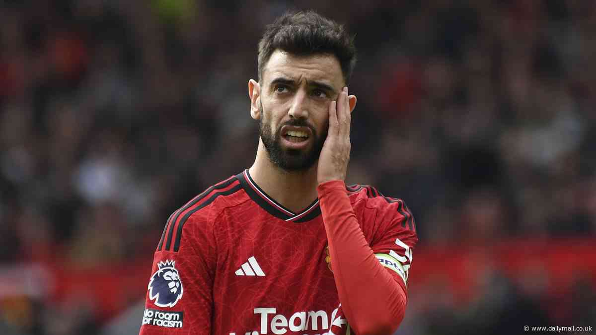 Cristiano Ronaldo 'wants Bruno Fernandes to join him at Al-Nassr' as the Man United captain is linked with a '£90m move to Saudi Arabia'