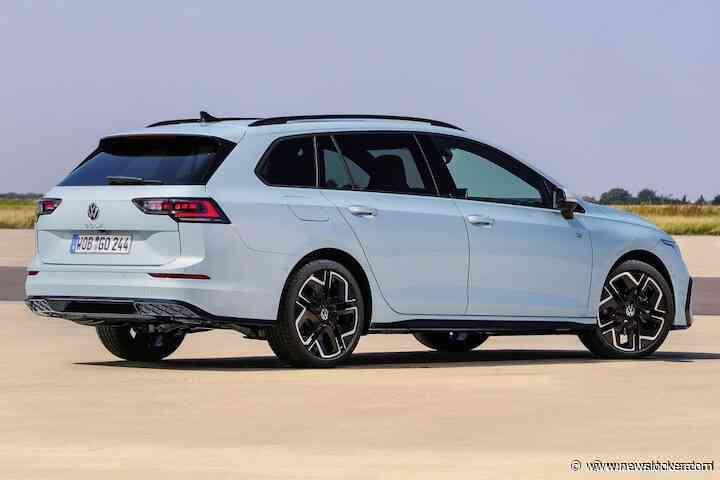 Vernieuwde Volkswagen Golf Variant vol te laden vanaf €36.000