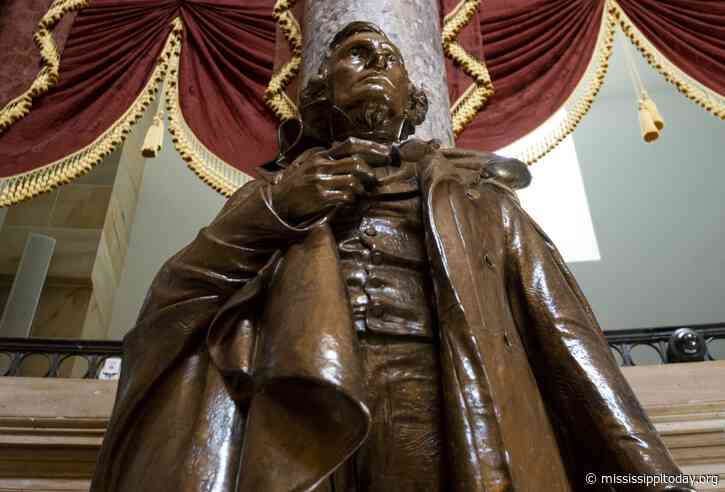 Mississippi’s Jefferson Davis statue has new neighbor in U.S. Capitol: Arkansas civil rights leader