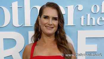 Brooke Shields, 58, reveals how she has managed to keep her hair thick and full over the decades... as her movie Mother Of The Bride becomes a hit