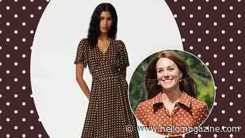 Remember Princess Kate's brown polka dot dress? M&S just dropped a chic lookalike