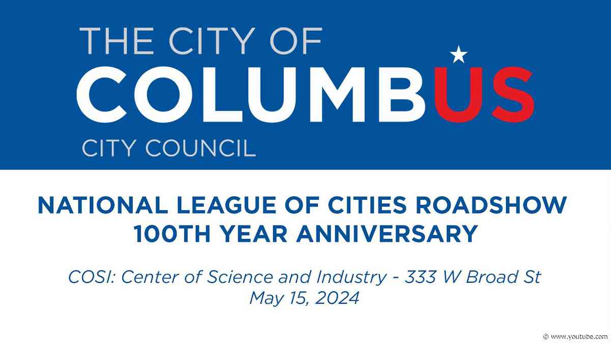 National League of Cities Roadshow: 100th Year Anniversary