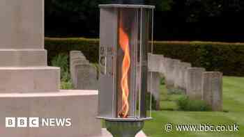 Torch tour event marks D-Day anniversary