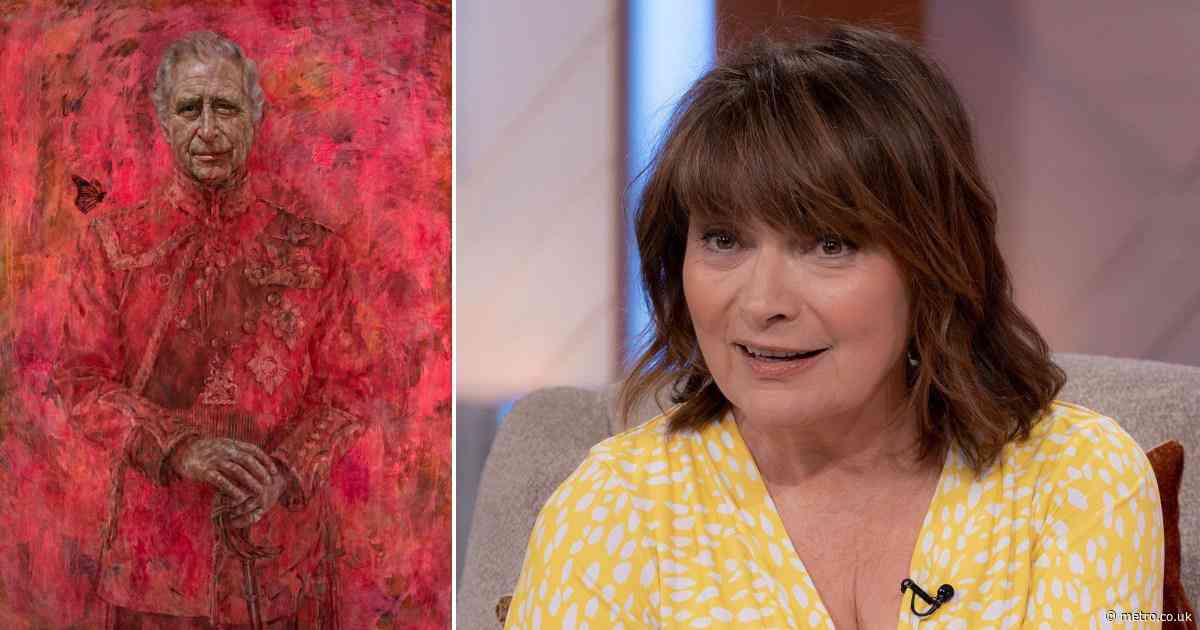 Lorraine Kelly savages King Charles portrait that’s ‘looking at her from the gates of hell’