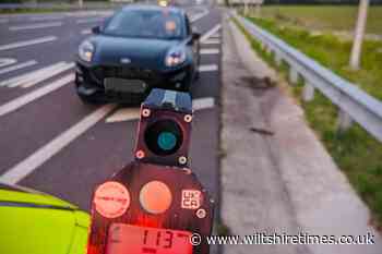 M4: Ford Puma caught at 113mph on motorway in Wiltshire