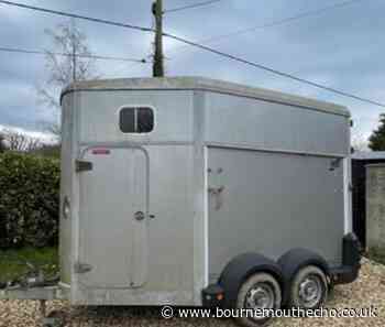 Horse trailer stolen from property in Christchurch