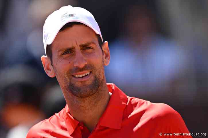 JUST IN: Novak Djokovic undergoes head scan after bottle hit, receives results