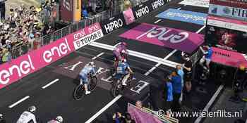Giro 2024: Tim Merlier raakt tweede plaats kwijt nadat hij van lijn afwijkt in sprint
